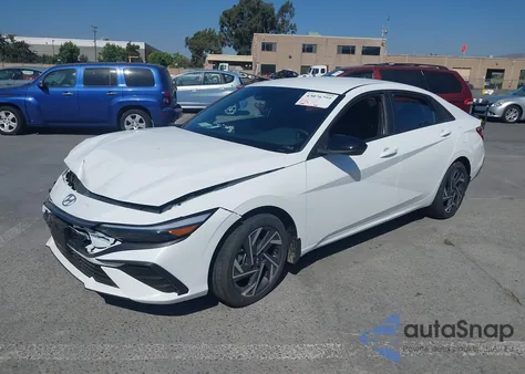 2025 Hyundai Elantra Sel Sport из США, поврежденный, VIN KMHLM4DG6SU904720